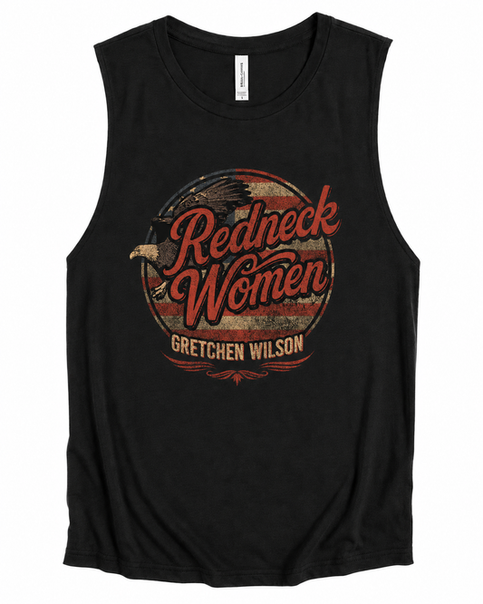 Redneck Women Tank-top (Black)