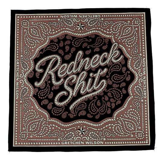Redneck Shit Bandana (Black)